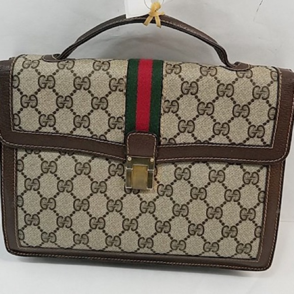 ❤️SOLD❤️ Gucci Briefcase with strap for crossbody